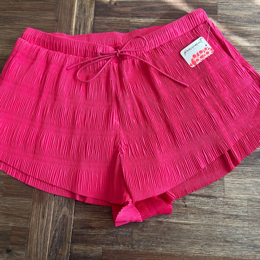 NWT Free People Movement Shirred Shorts